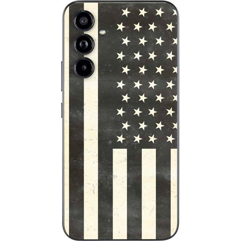 Black & White USA Flag Galaxy A54 5G Skin